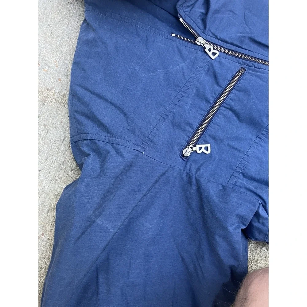 Bogner Ski Suit Men 40 Navy One Piece Snowsuit Usa Made Dog Sledding Vintage NWT